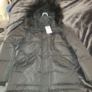 Noize, size large, black, long parka